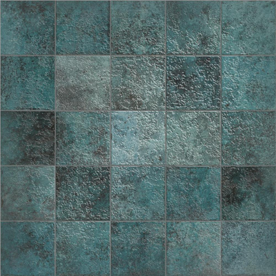 Seinälaatta Tahiti Turquoise 14,7x14,7 Glossy 0,95m²