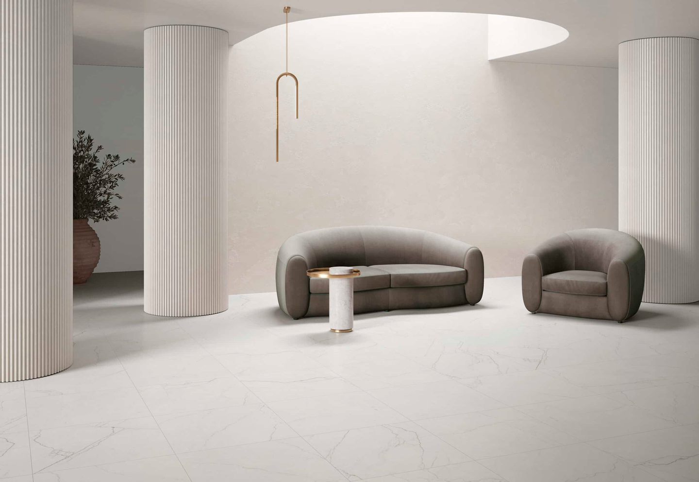 Lattialaatta Class 60x60 White 1,44m²