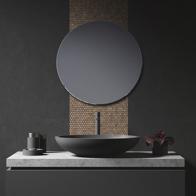 Mosaiikki Penny 28,5x28,7 Stoneglass Gold