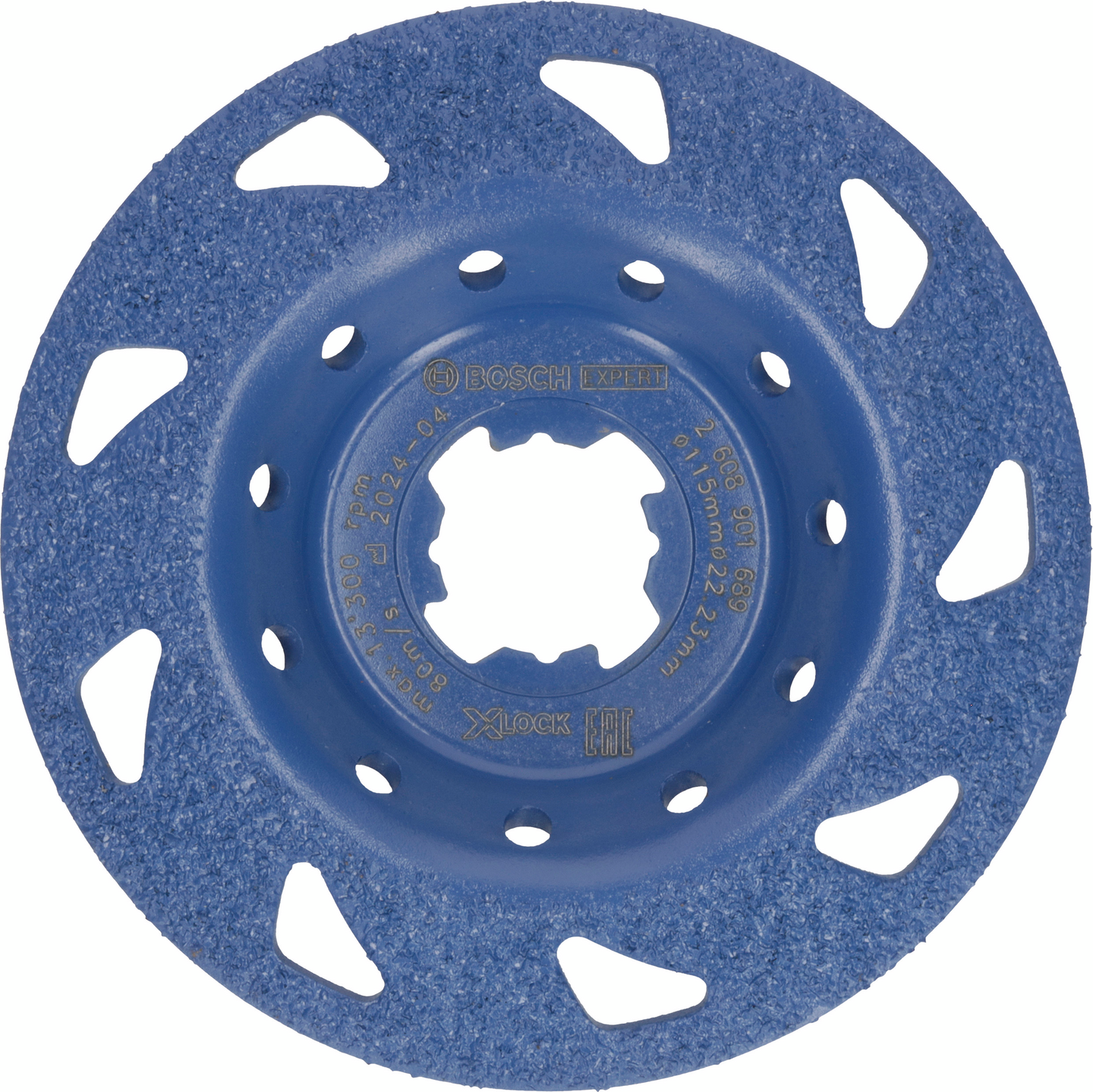 Kovametallihiomapää Bosch Expert Multi Material X-Lock 115mm vino hieno