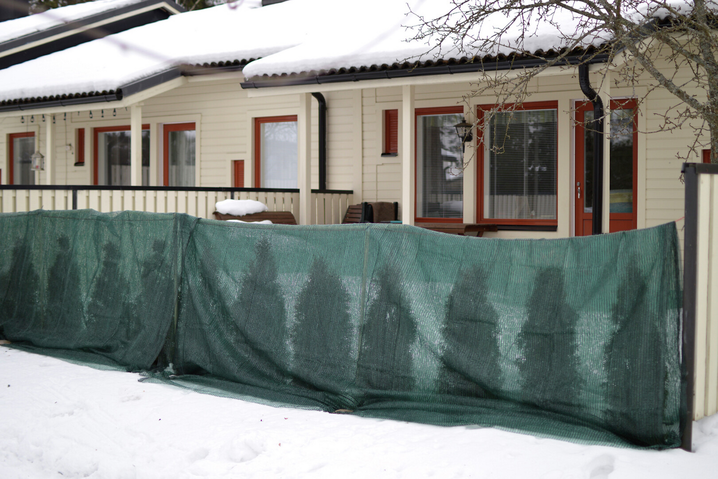 Varjostusverkko Tarha 40m2