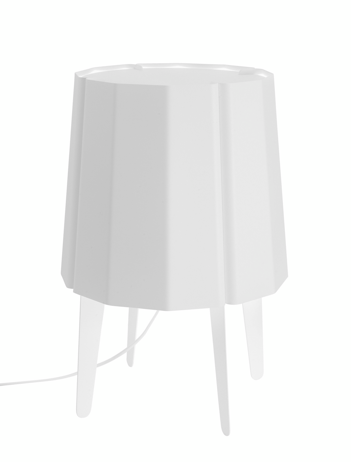 Pöytävalaisin Airam Laune E27 valkoinen