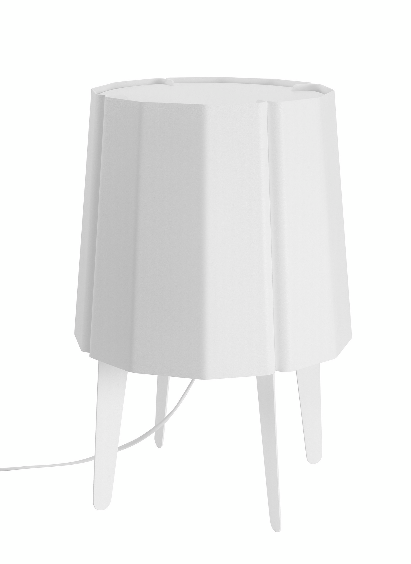 Pöytävalaisin Airam Laune E27 valkoinen