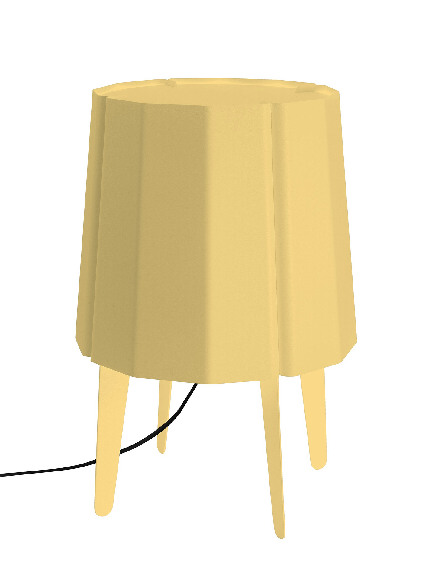 Pöytävalaisin Airam Laune E27 vaniljankeltainen