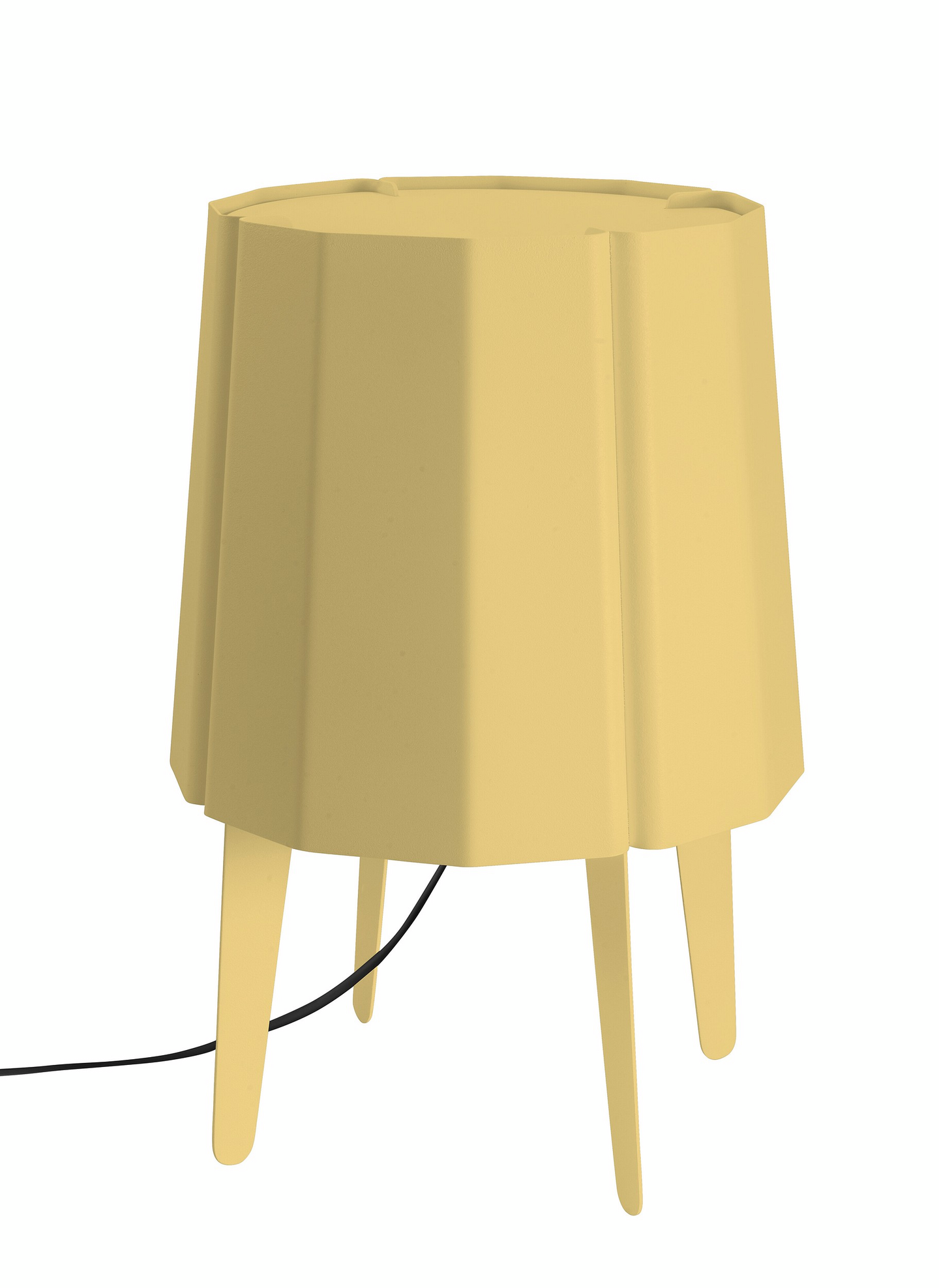 Pöytävalaisin Airam Laune E27 vaniljankeltainen