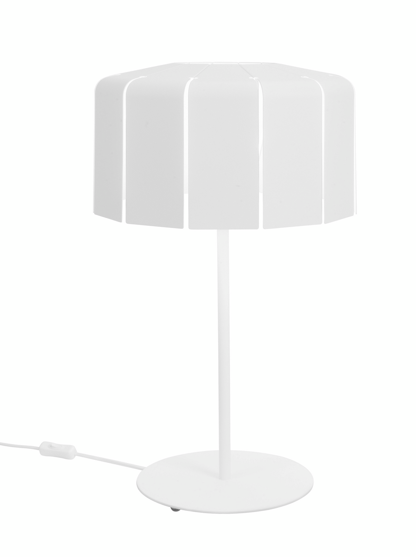 Pöytävalaisin Airam Karisto E27 valkoinen