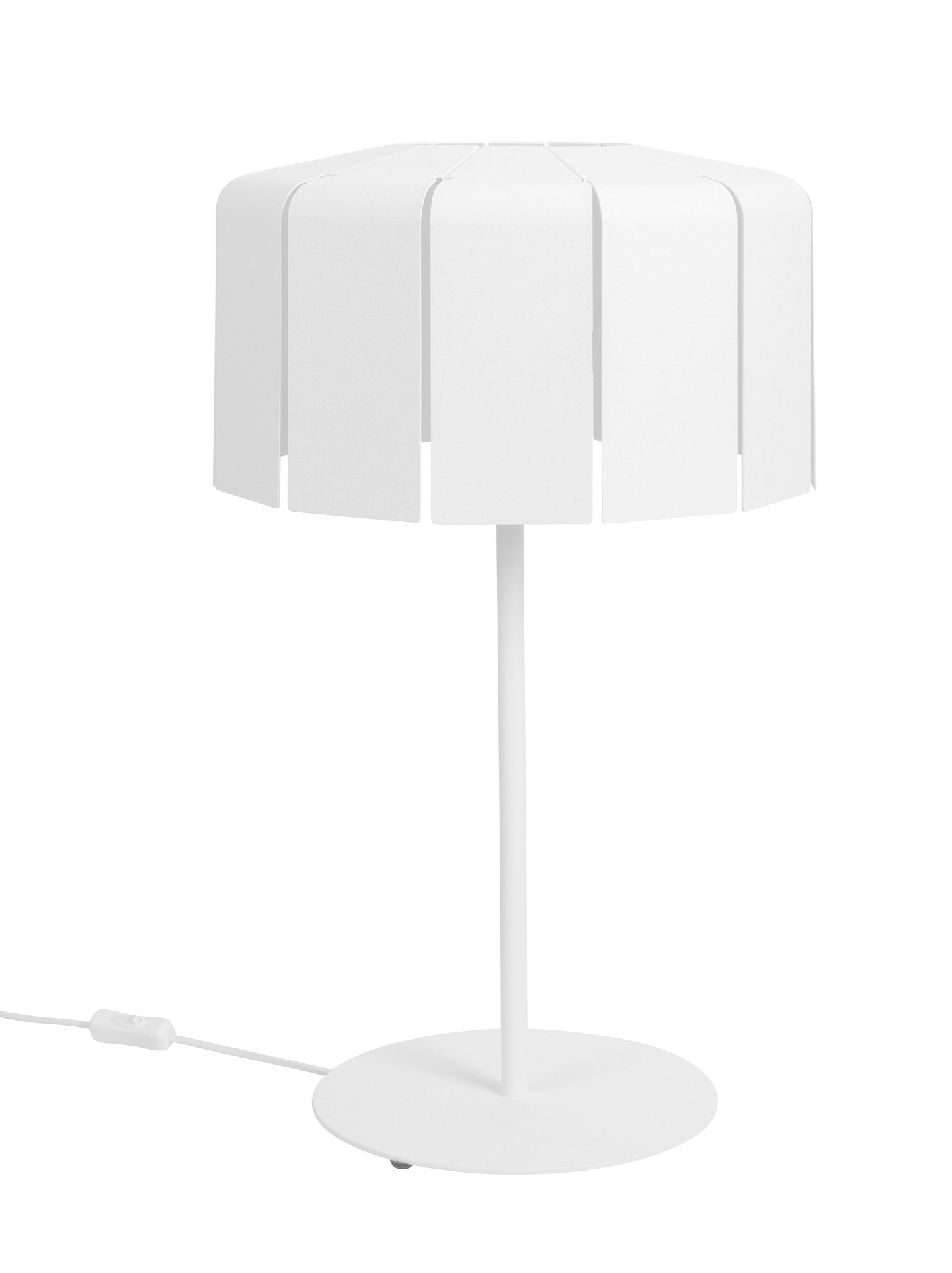 Pöytävalaisin Airam Karisto E27 valkoinen