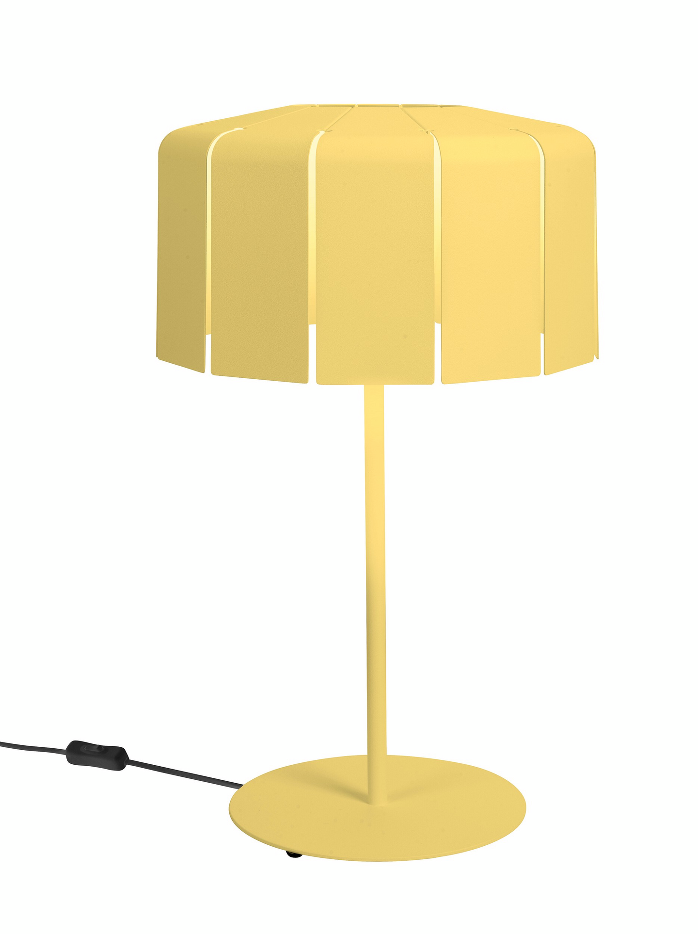 Pöytävalaisin Airam Karisto E27 vaniljankeltainen