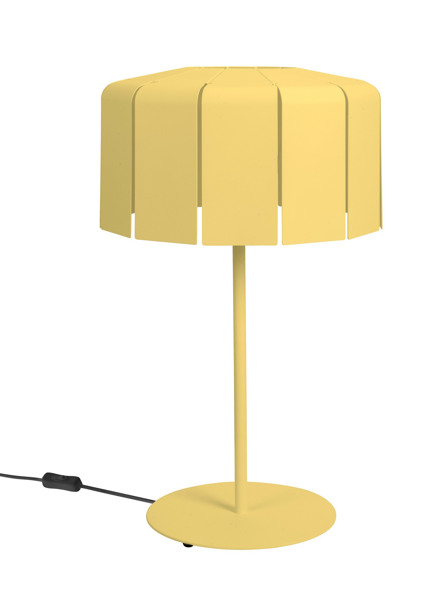 Pöytävalaisin Airam Karisto E27 vaniljankeltainen