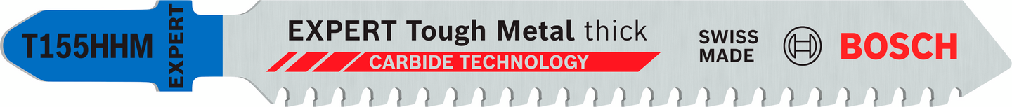 Pistosahanterä Bosch EXPERT Tough Metal thick T155HHM 3kpl