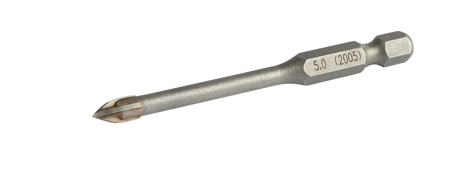 Lasiporanterä Ironside 5x70mm 1/4" Hex lasi/kaakeli/laatta 4-leikkuinen