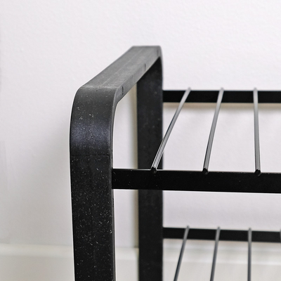 Kenkäteline LM 391 WOOD 670mm musta