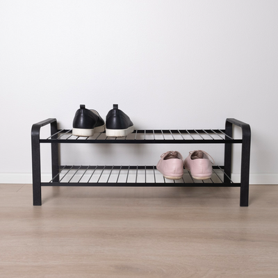 Kenkäteline LM 391 WOOD 670mm musta