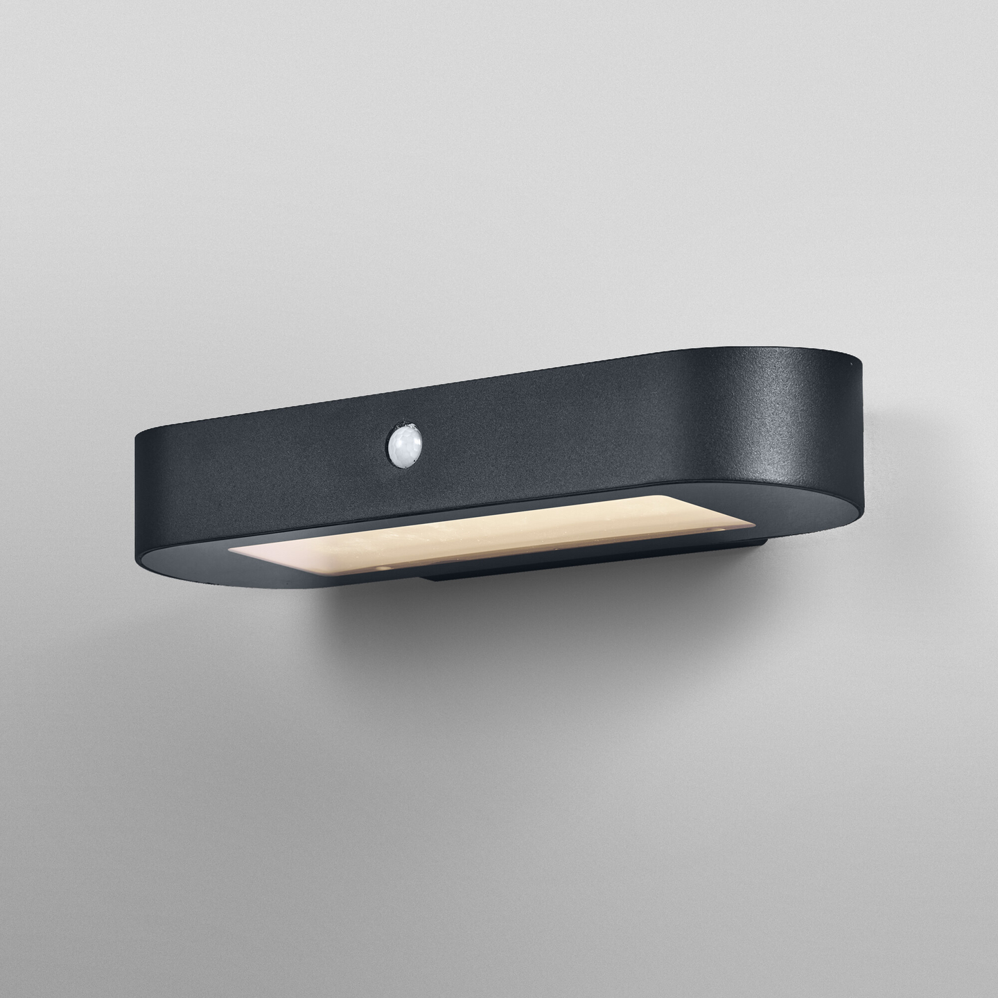 Led-seinävalaisin OSRAM Endura Solar Oval 6W 4000K 540lm IP44 tunnistimella