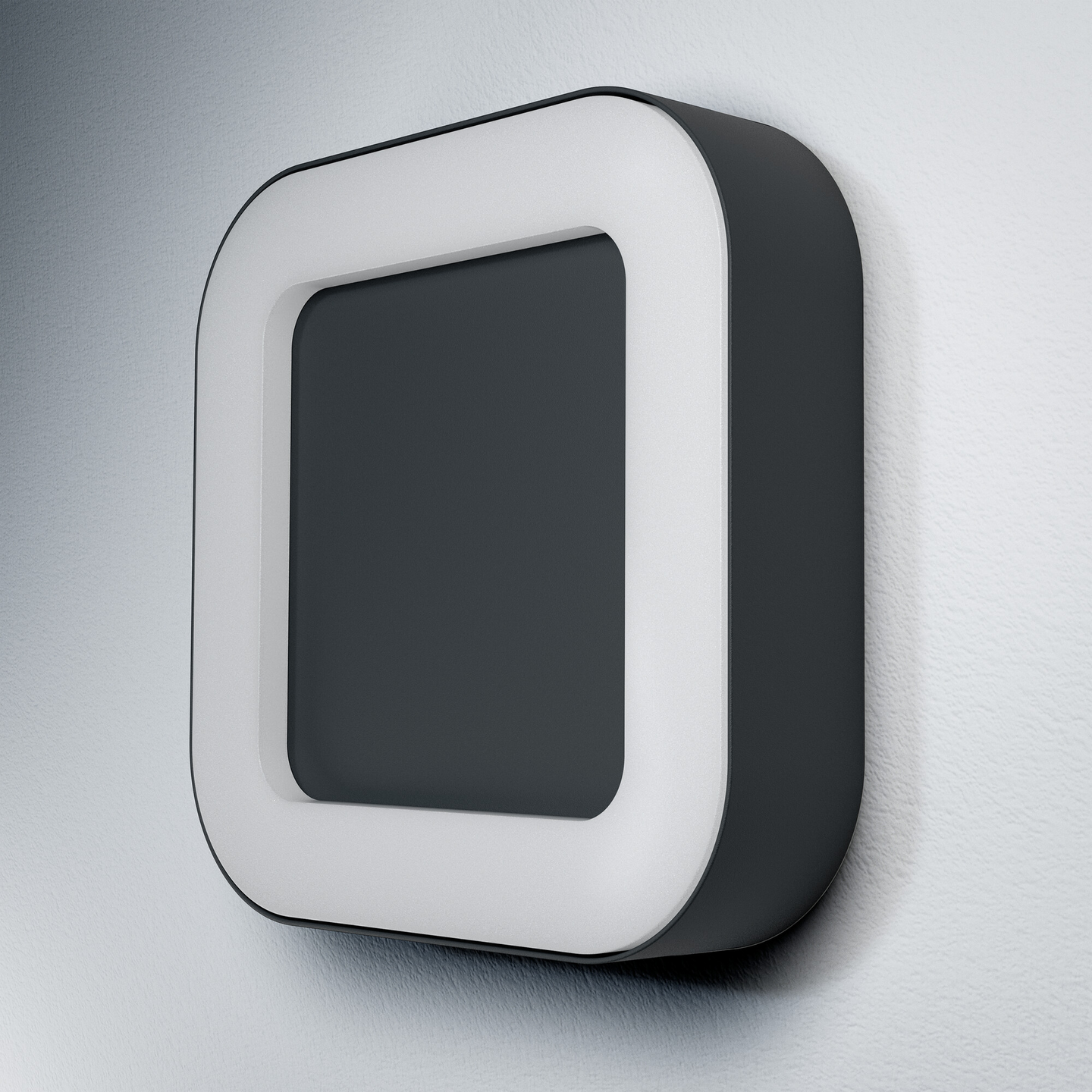 Led-kattovalaisin OSRAM Endura Style Square 13,5W 3000K 480lm IP54 tumman harmaa