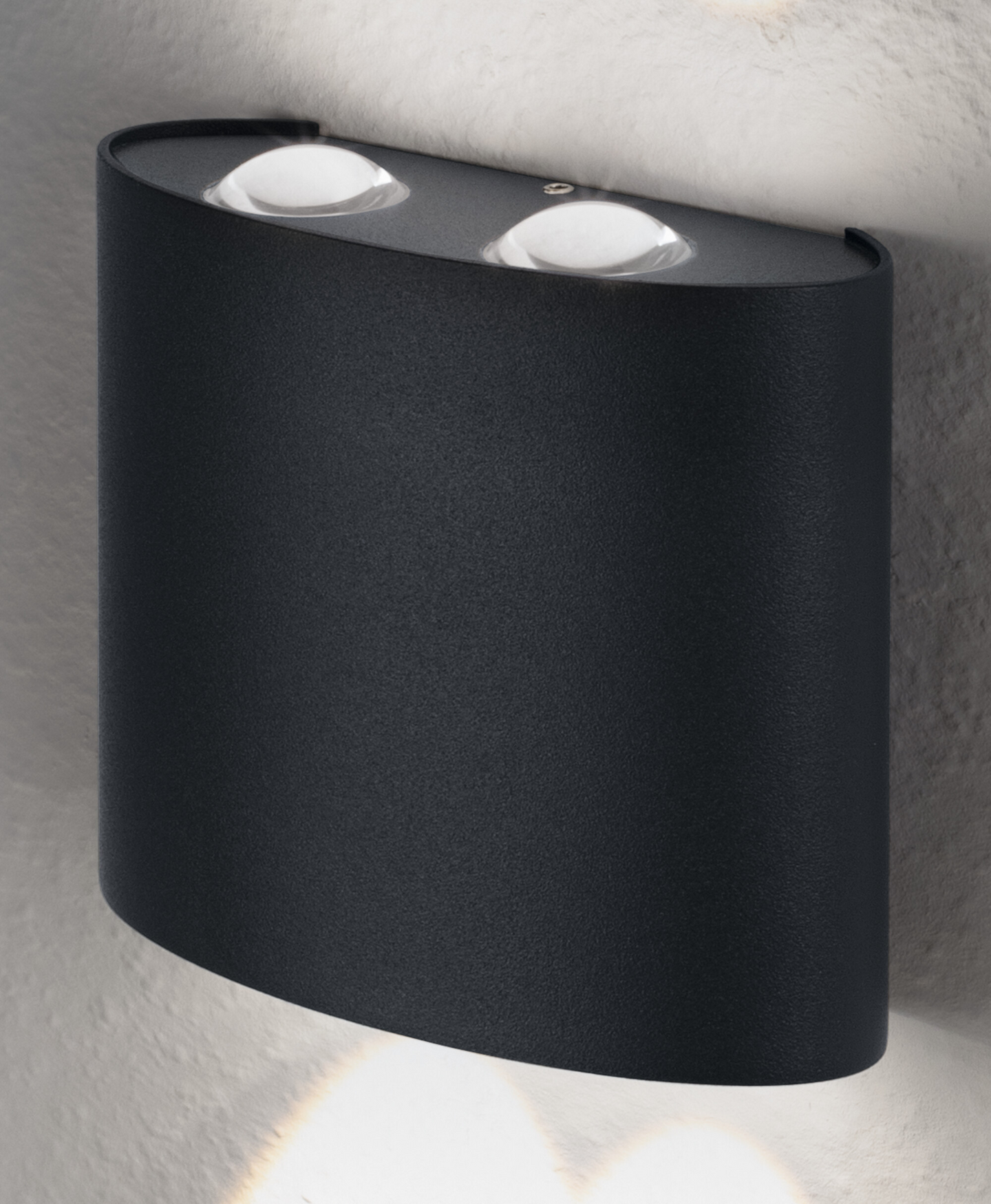 Led-seinävalaisin OSRAM Endura Style Deco II 11W 3000K 550lm IP44 tumman harmaa