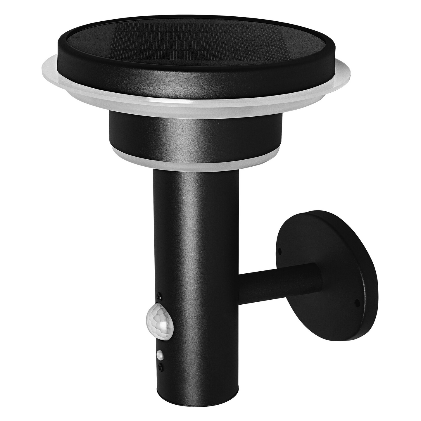 Led-seinävalaisin OSRAM Endura Style Solar 6W 3000K 400lm IP44 musta