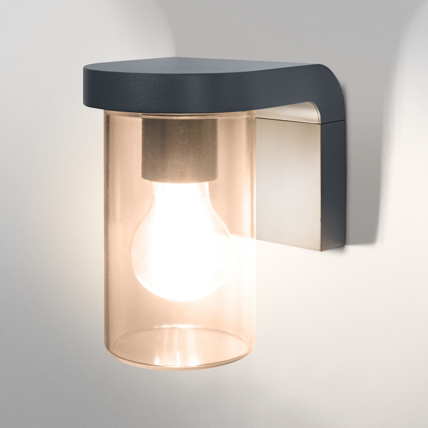 Led-seinävalaisin OSRAM Endura Classic Cascade E27 IP44 meripihka