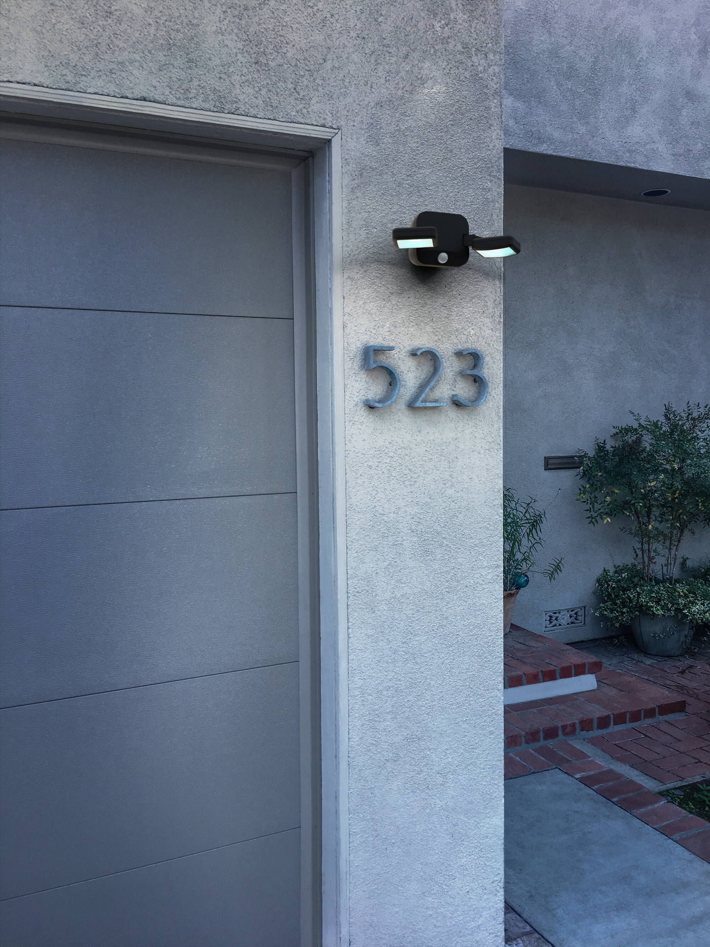 Led-tunnistinvalaisin OSRAM Spotlight Battery Double 10W 4000K 480lm musta