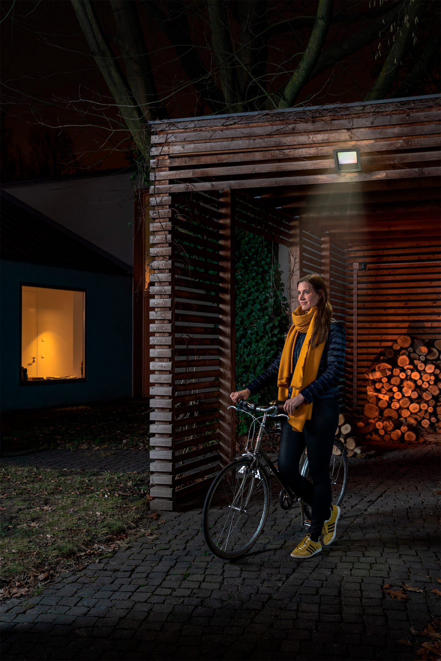 Led-valonheitin OSRAM Endura Flood 50W 3000K 5000lm IP65 harmaa