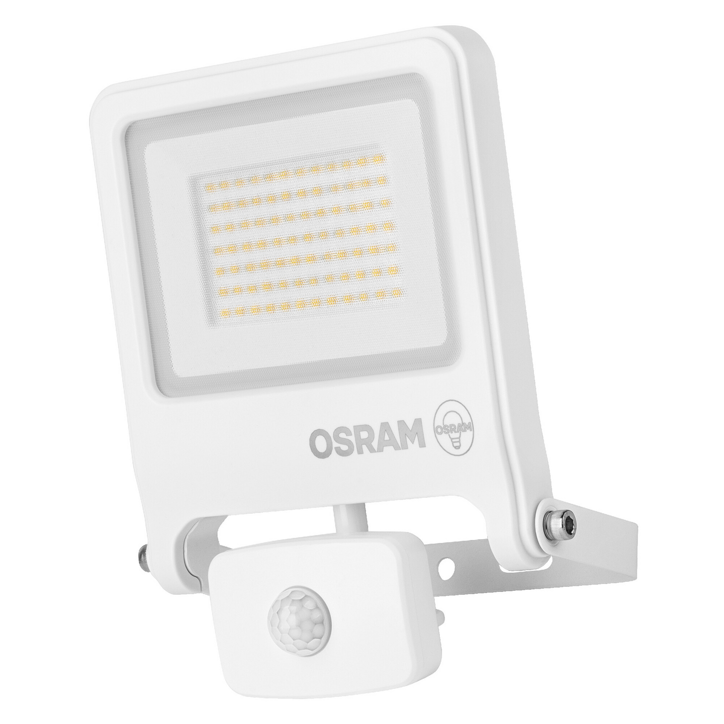 Led-valonheitin OSRAM Endura Flood 50W 3000K 5000lm IP44 valkoinen tunnistimella