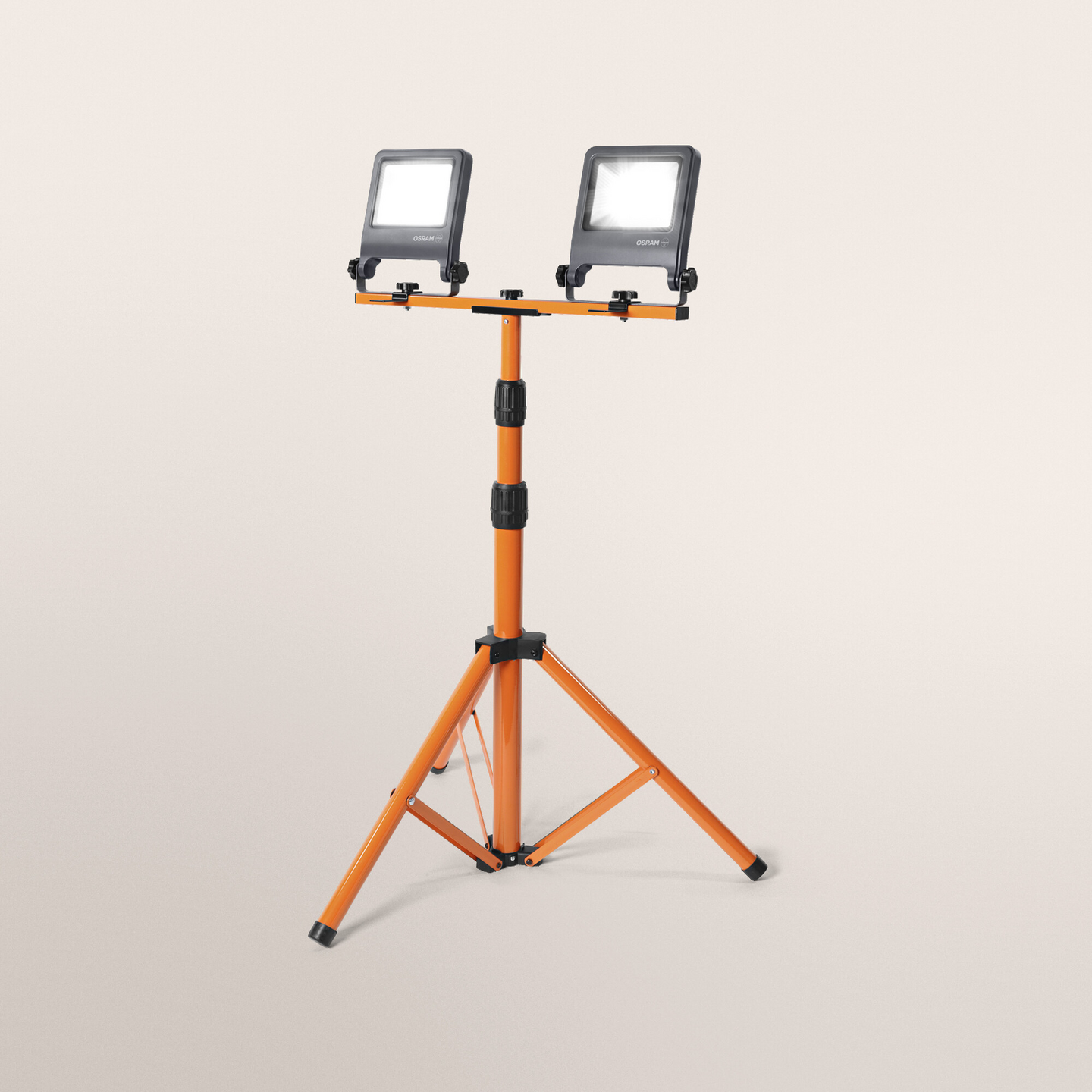 Led-työvalaisin OSRAM Worklight 2x30W 4000K 5400lm Tripod-jalusta