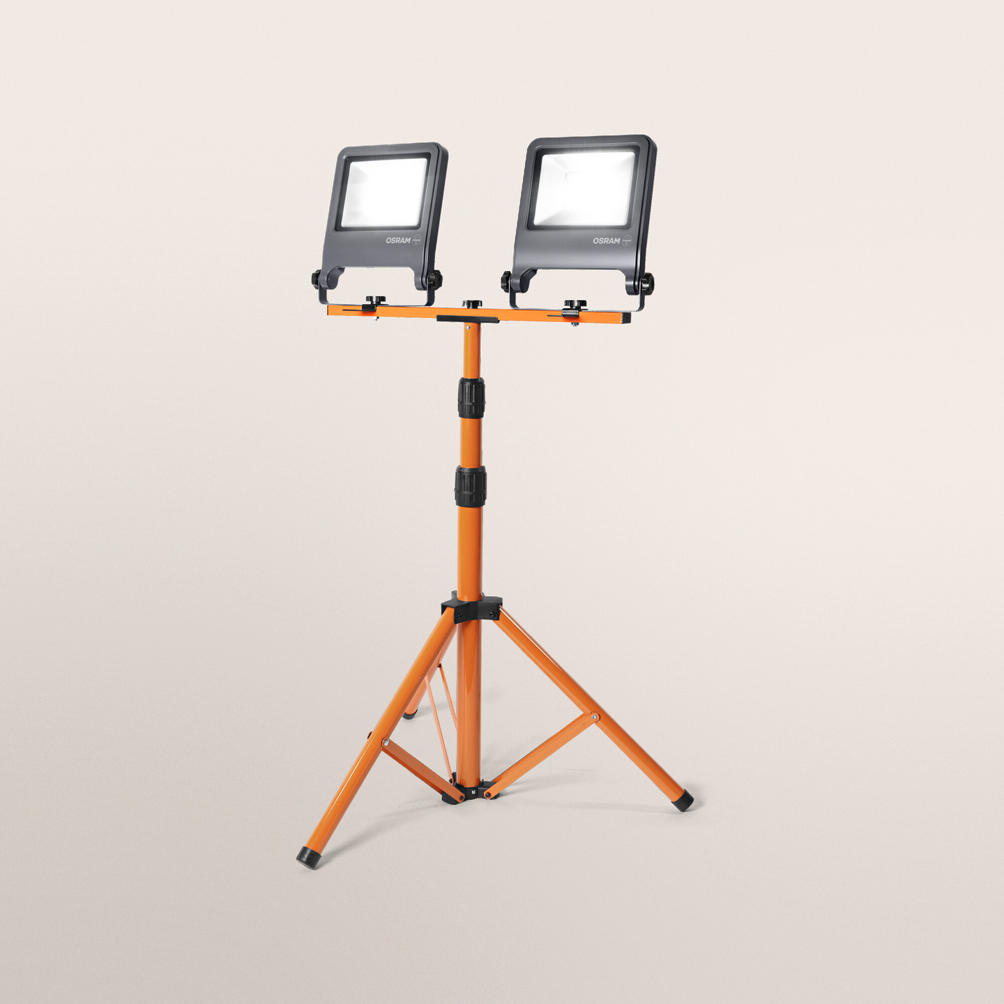 Led-työvalaisin OSRAM Worklight 2x50W 4000K 9000lm Tripod-jalusta