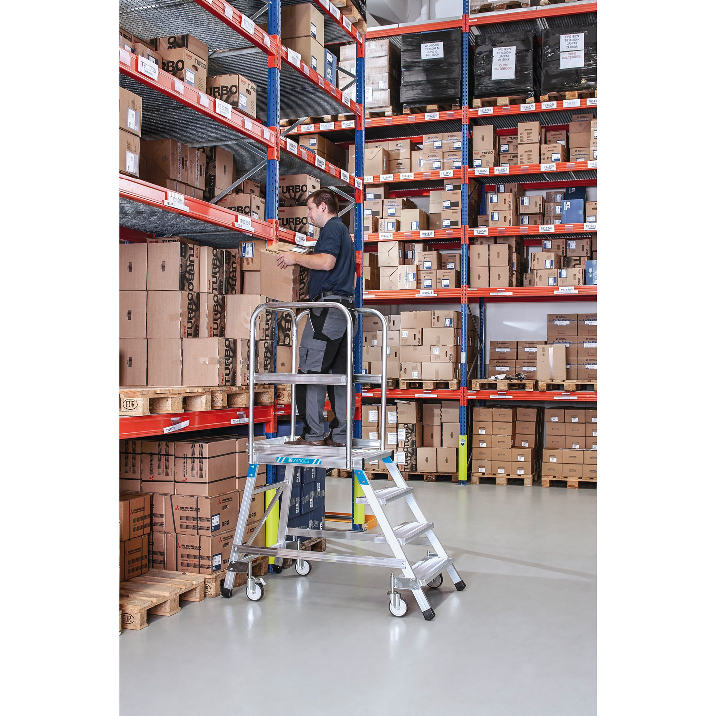 ARBETSPLATTFORM ZARGES MOBIL / ENKEL