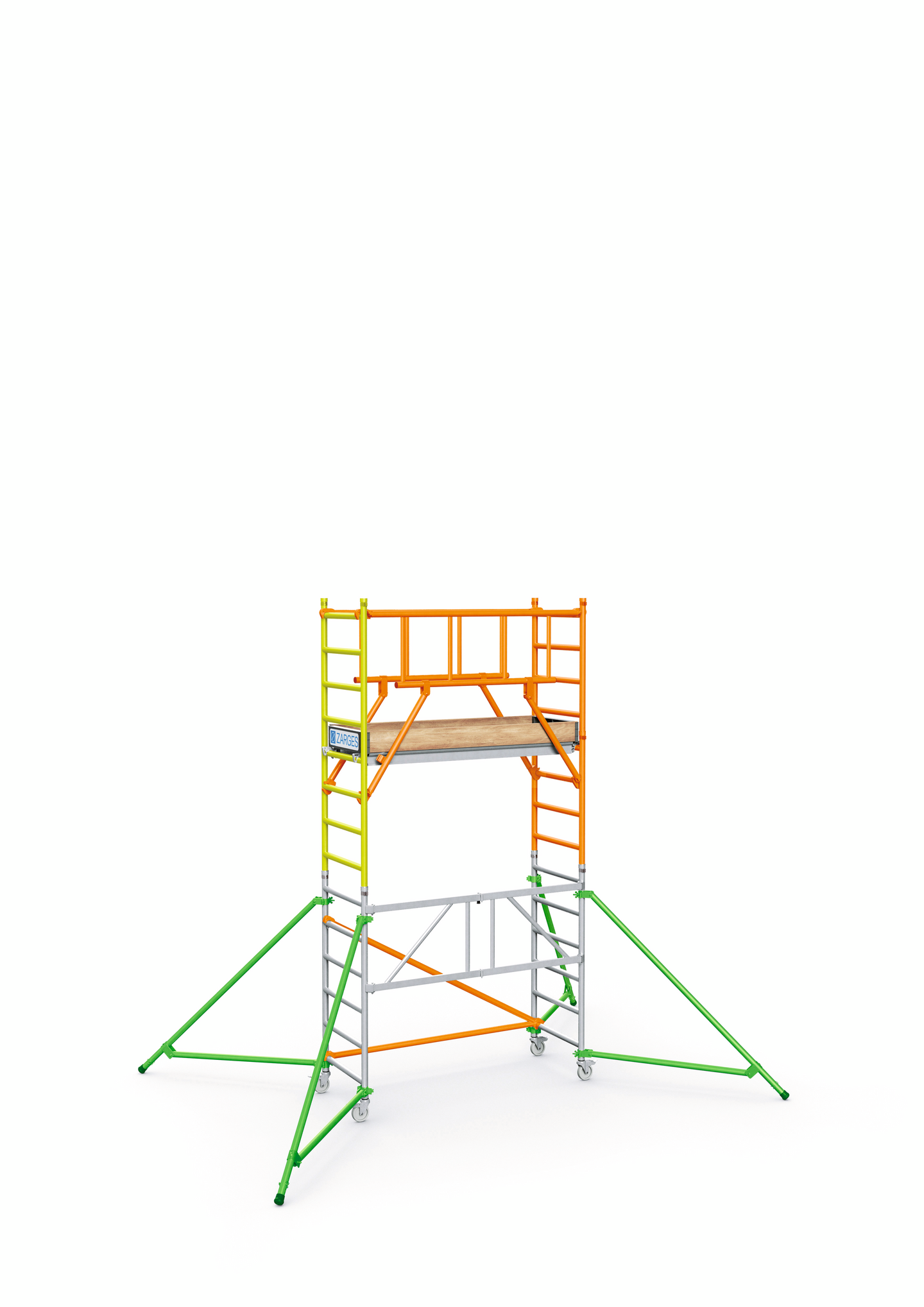 HANTVERKSSTÄLLNING ZARGES PAXTOWER 1,80X0,60M PLH FRÅN 0,55M