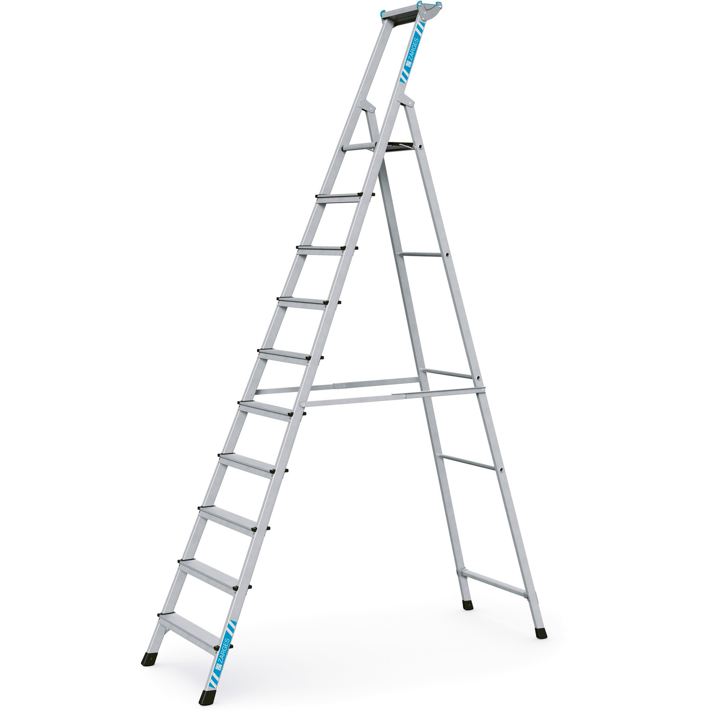 TRAPPSTEGE ZARGES XLSTEP S 10 STEG PLH 2,49M