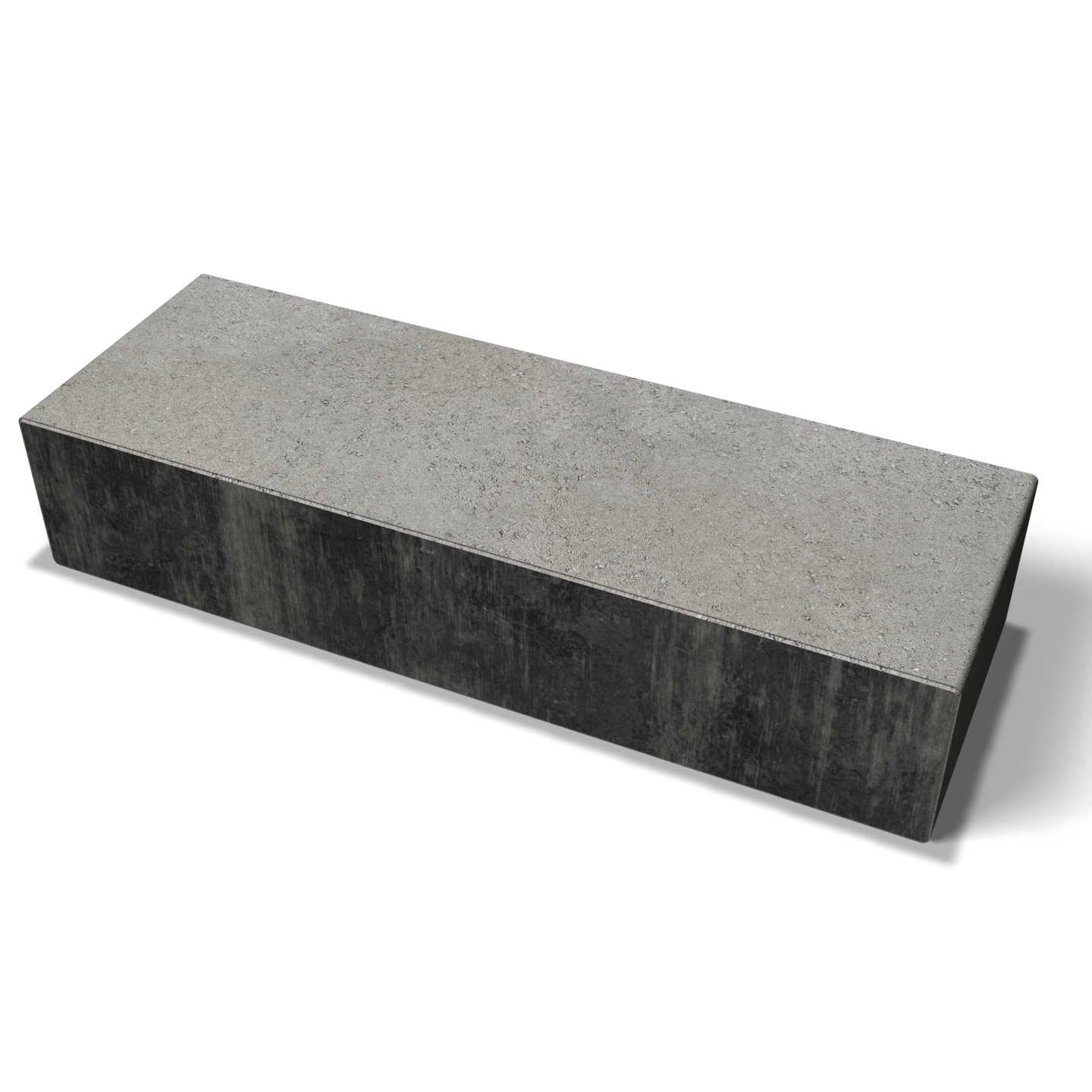 MURSTEN/KANTSTEN BENDERS STRINGENT, GRÅ/VIT/SVARTMIX S 600X200X120