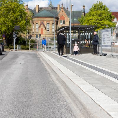 HÅLLPLATSKANTSTÖD BENDERS IMPORT, PORTUGAL RAK GRÅ