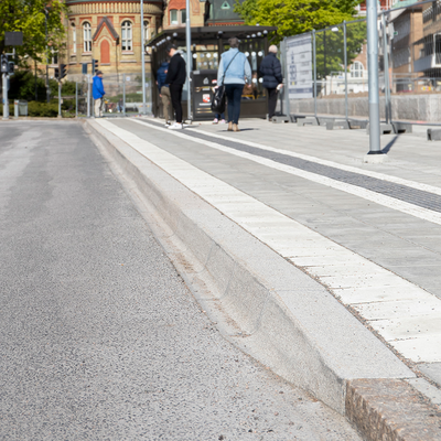 HÅLLPLATSKANTSTÖD BENDERS IMPORT, PORTUGAL ANSLUT HÖGER GRÅ