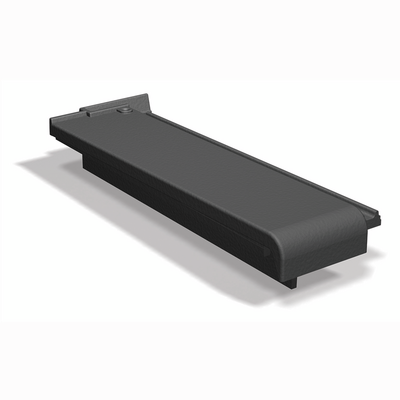 GAVELPANNA BENDERS LERTEGEL PIANO HALV, VÄNSTER ENGOBERAD KVARTSGRÅ