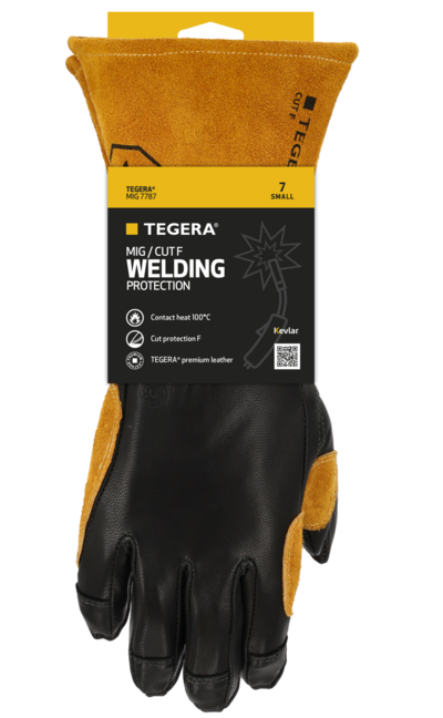 Hitsaus- ja lämpösuojakäsineet Tegera Welding 7787