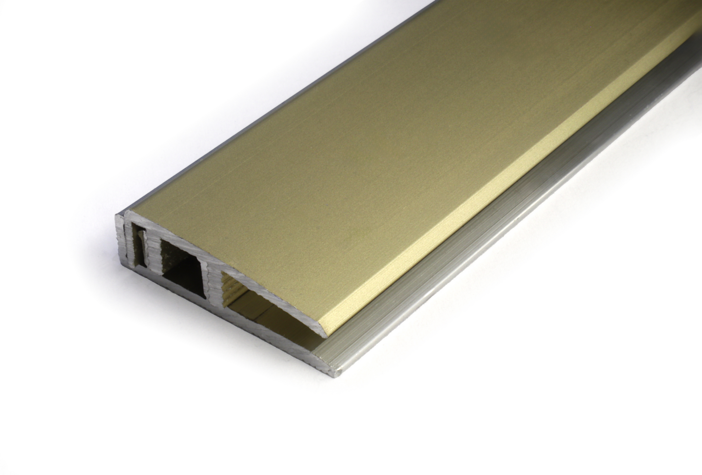 Päätelista vinyylille 24mm sand-anodisoitu 3,5-6,5mm 2m E24L Sand 2