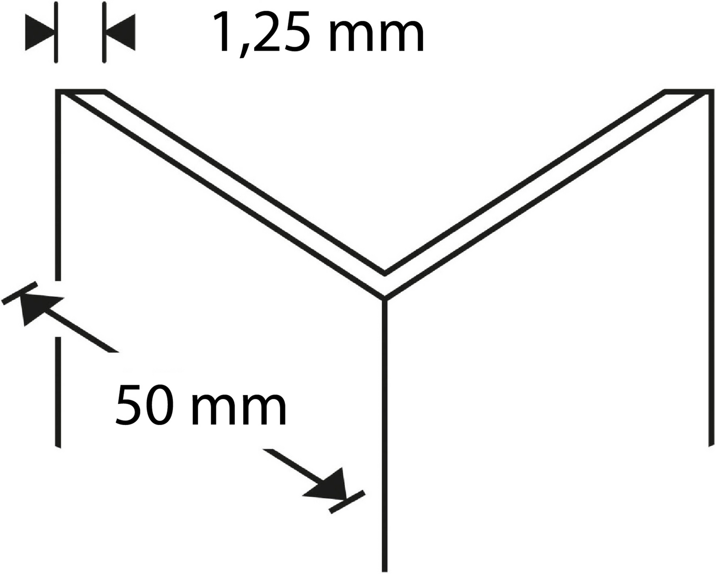 Kulmasuojalista 50x50mm valkoinen muovia 2700mm