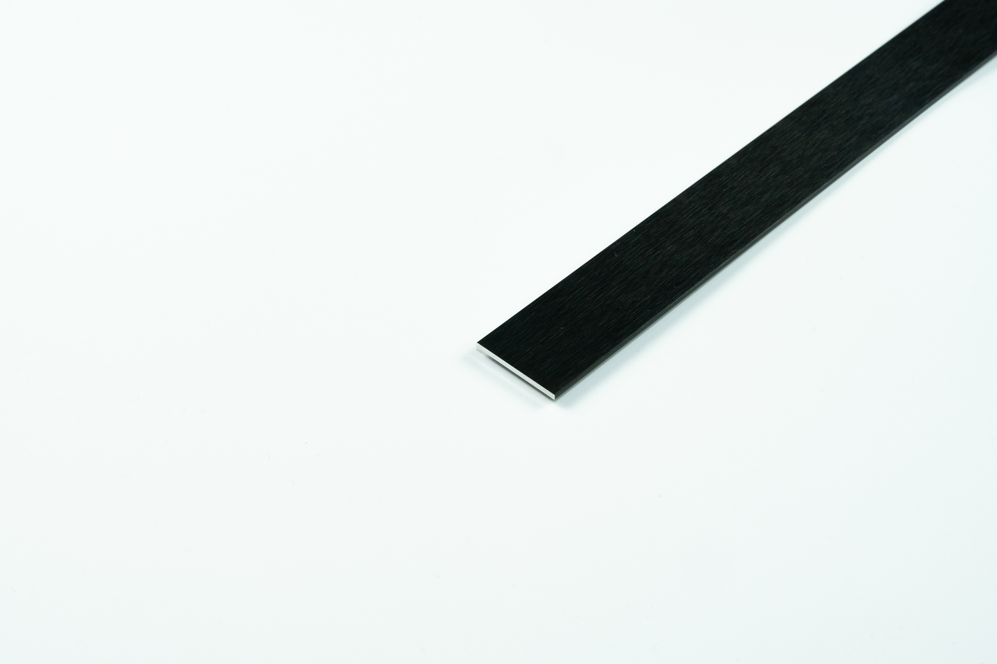 Hobby-lattalista 30x2mm Carbon Black 1000mm