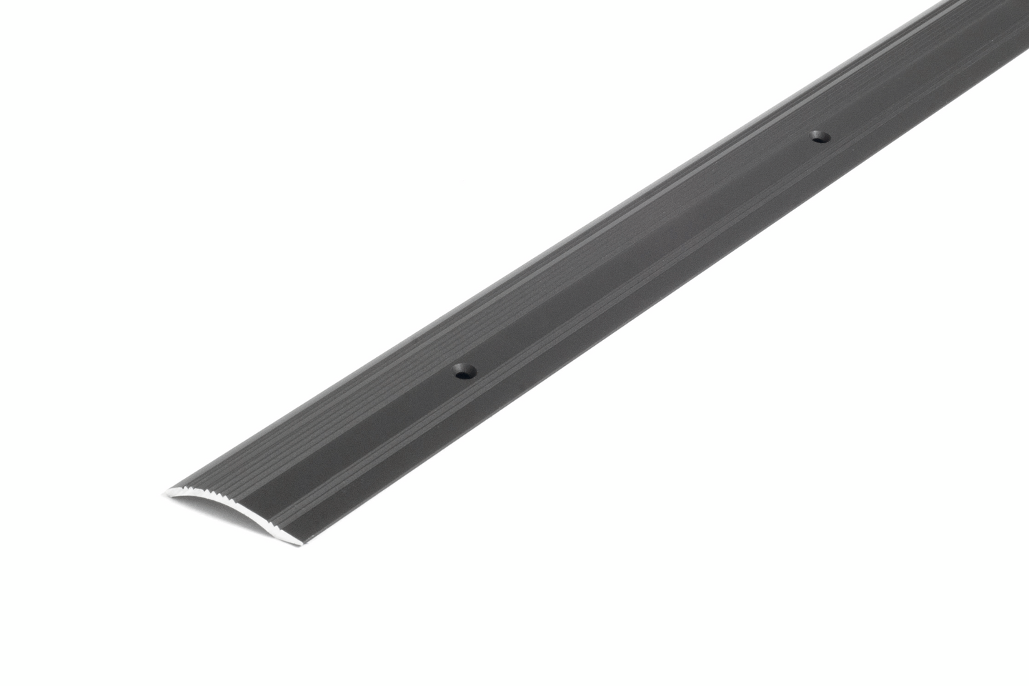 Eritasolista 40mm anodisoitu musta tasoero 0-12mm uritettu 2000mm