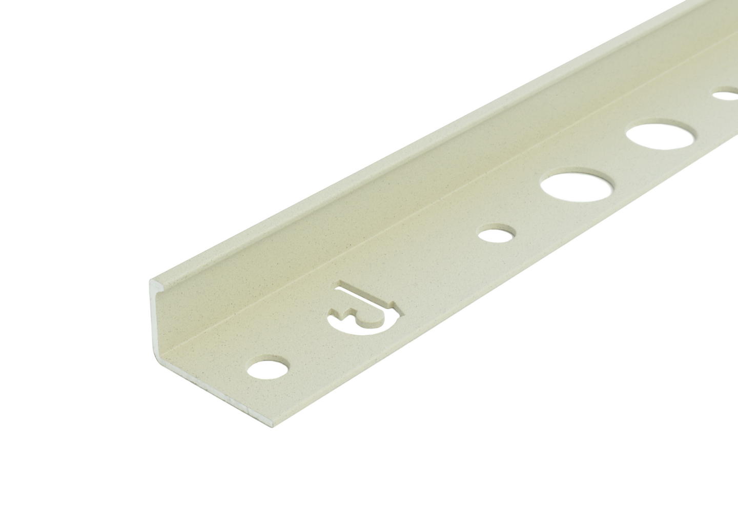 Päätelista Dione 12,5mm Awsr125 Wh Sand Rustic 2,5m