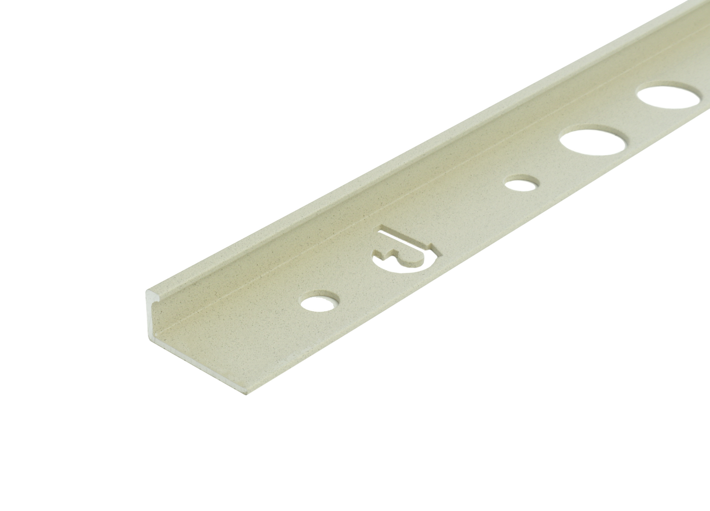 Päätelista Dione 8mm Awsr 80 Wh Sand Rustic 2,5m