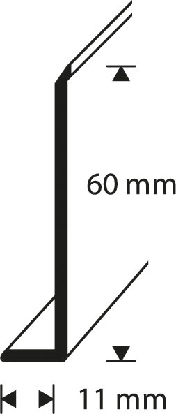 Jalkalista Tarra Dione 60mm Jl 60t-412 Vaalhar 50m