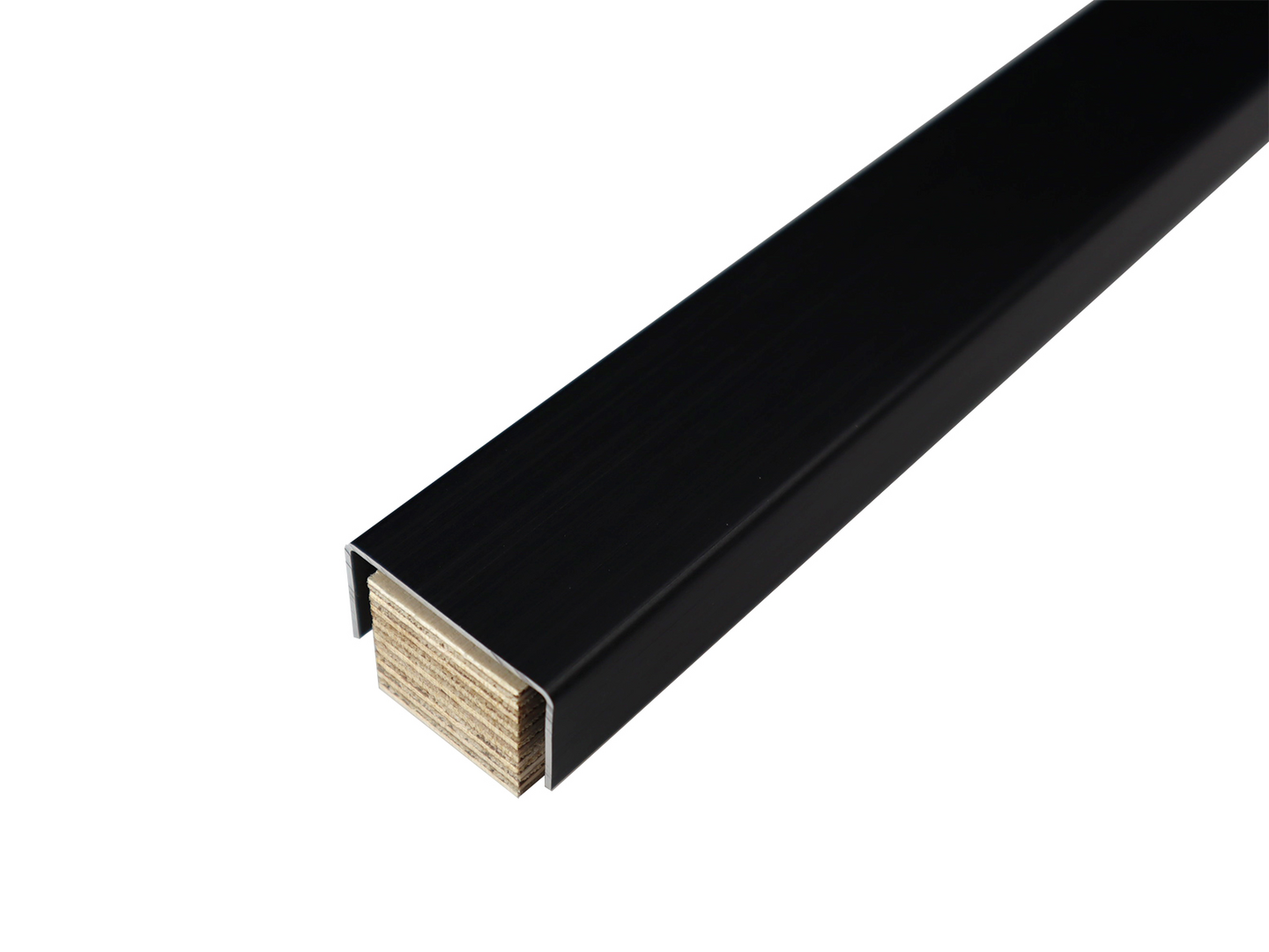 Vesieristekynnys 25x35x920mm alumiini Carbon Black