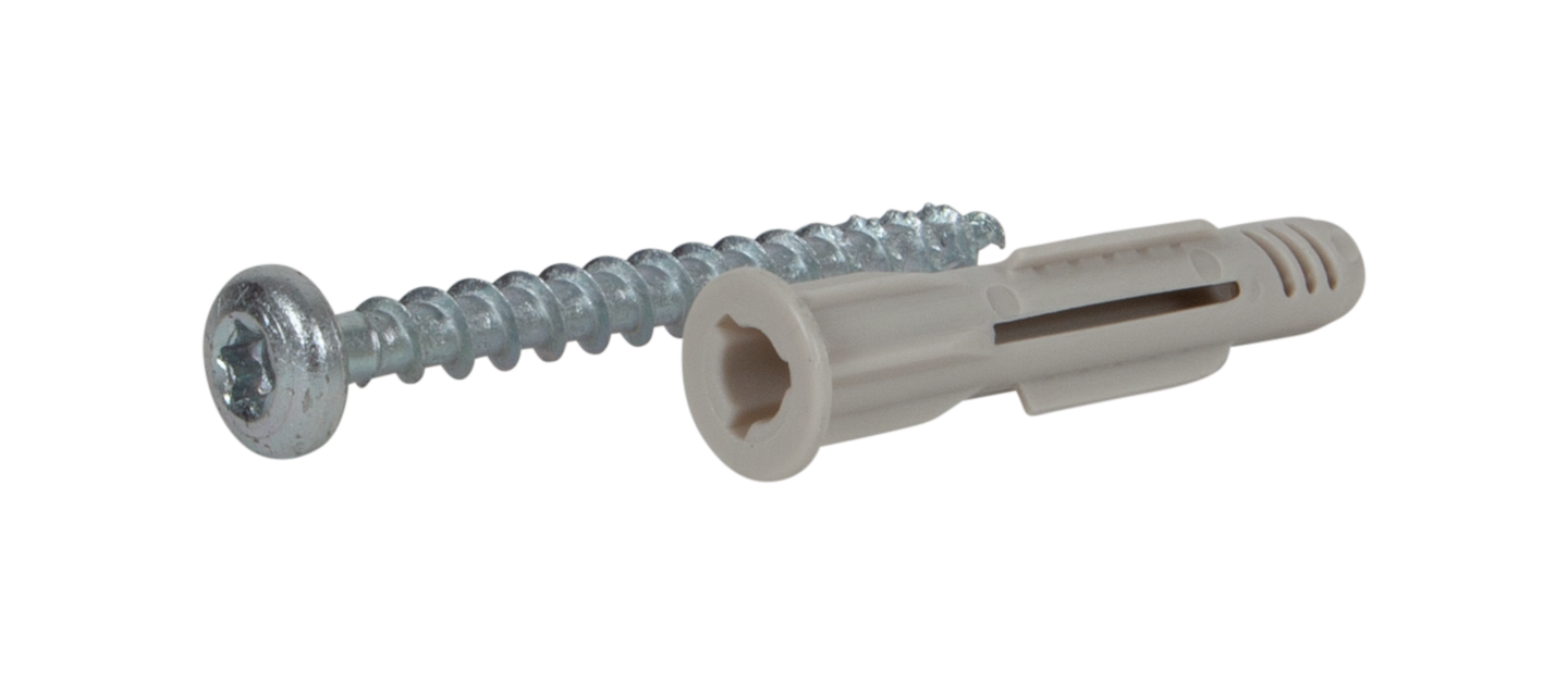 SKRUV ESSVE MED UNIVERSALPLUGG 8X50 8ST