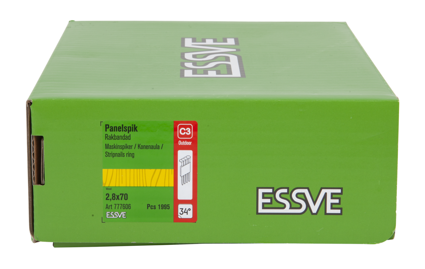 PANELSPIK 34GR RINGAD SPIK HGC2,8X70 1995ST