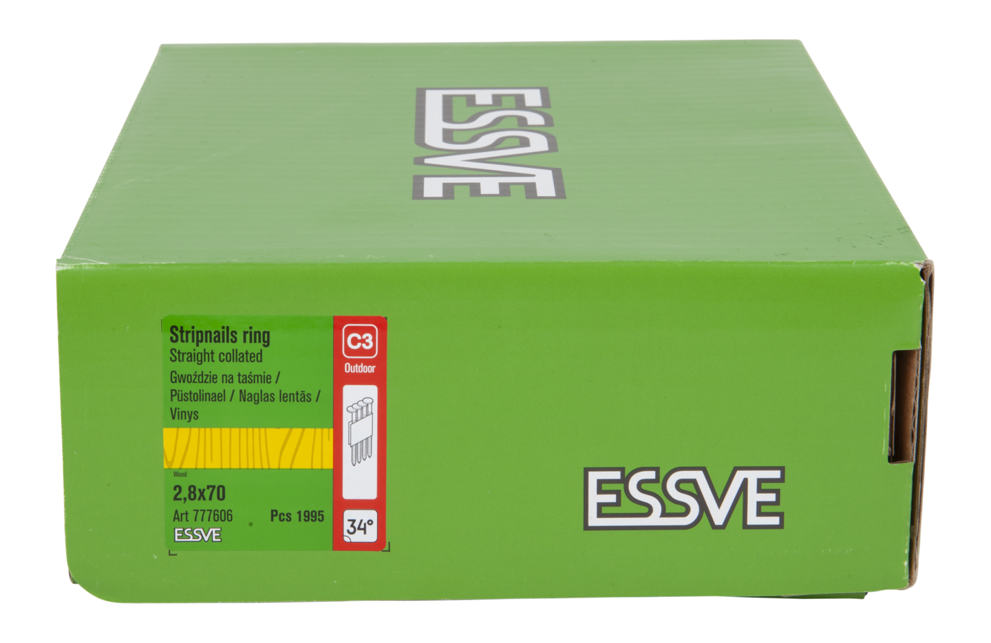 PANELSPIK 34GR RINGAD SPIK HGC2,8X70 1995ST