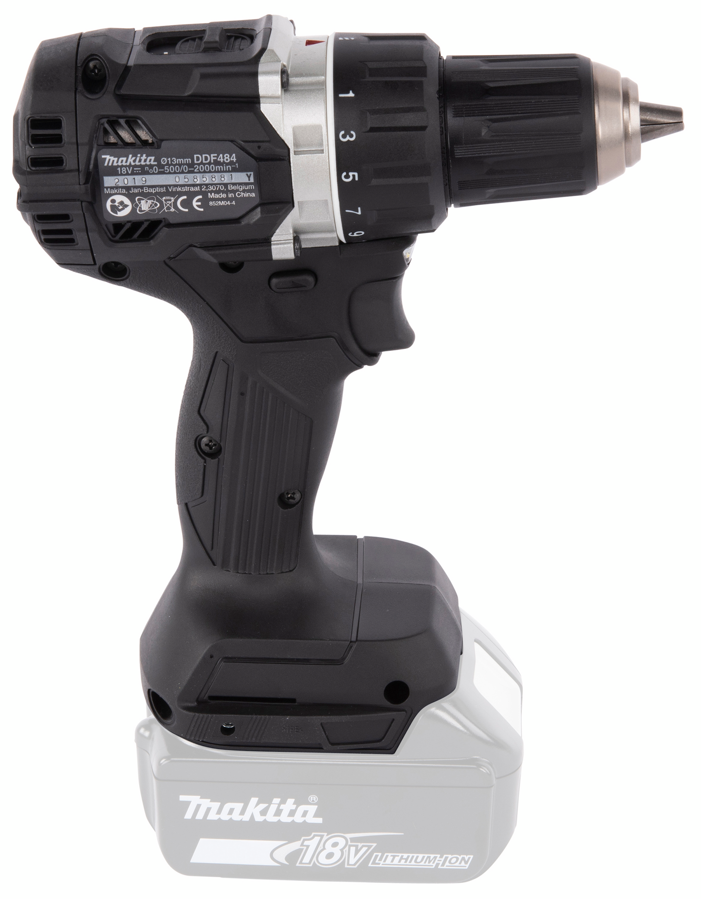 Akkuporakone Makita DDF484ZB 18V LXT runko musta