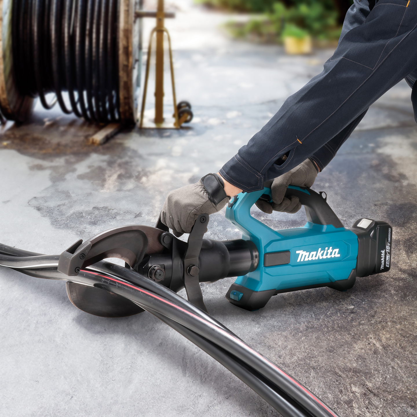 Akkukaapelileikkuri Makita DTC104ZK 18V LXT runko