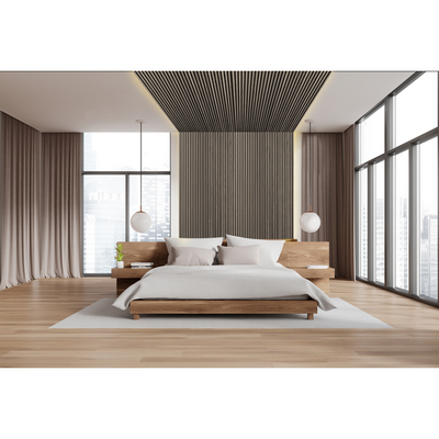 SPILEPL LEVEL GRÅ EIK 22X2440X605