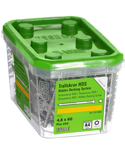 TRALLSKRUV DOLD A4 4,8X60 HDS 250ST